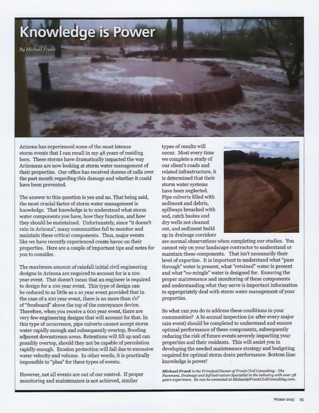 CAI Magazine Publication